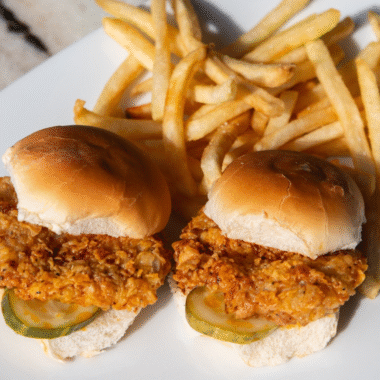 NEW Nashville hot quail sliders